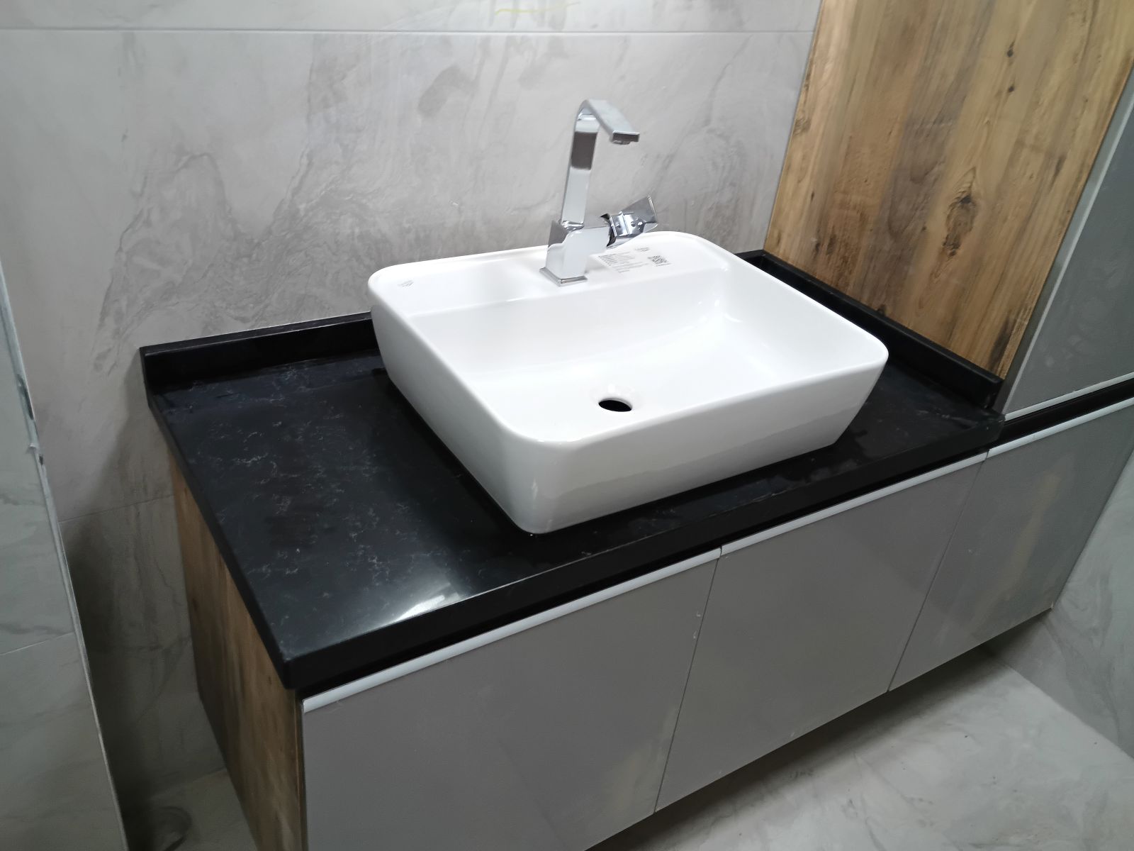 Ankara Çimstone toros modeli banyo tezgahı