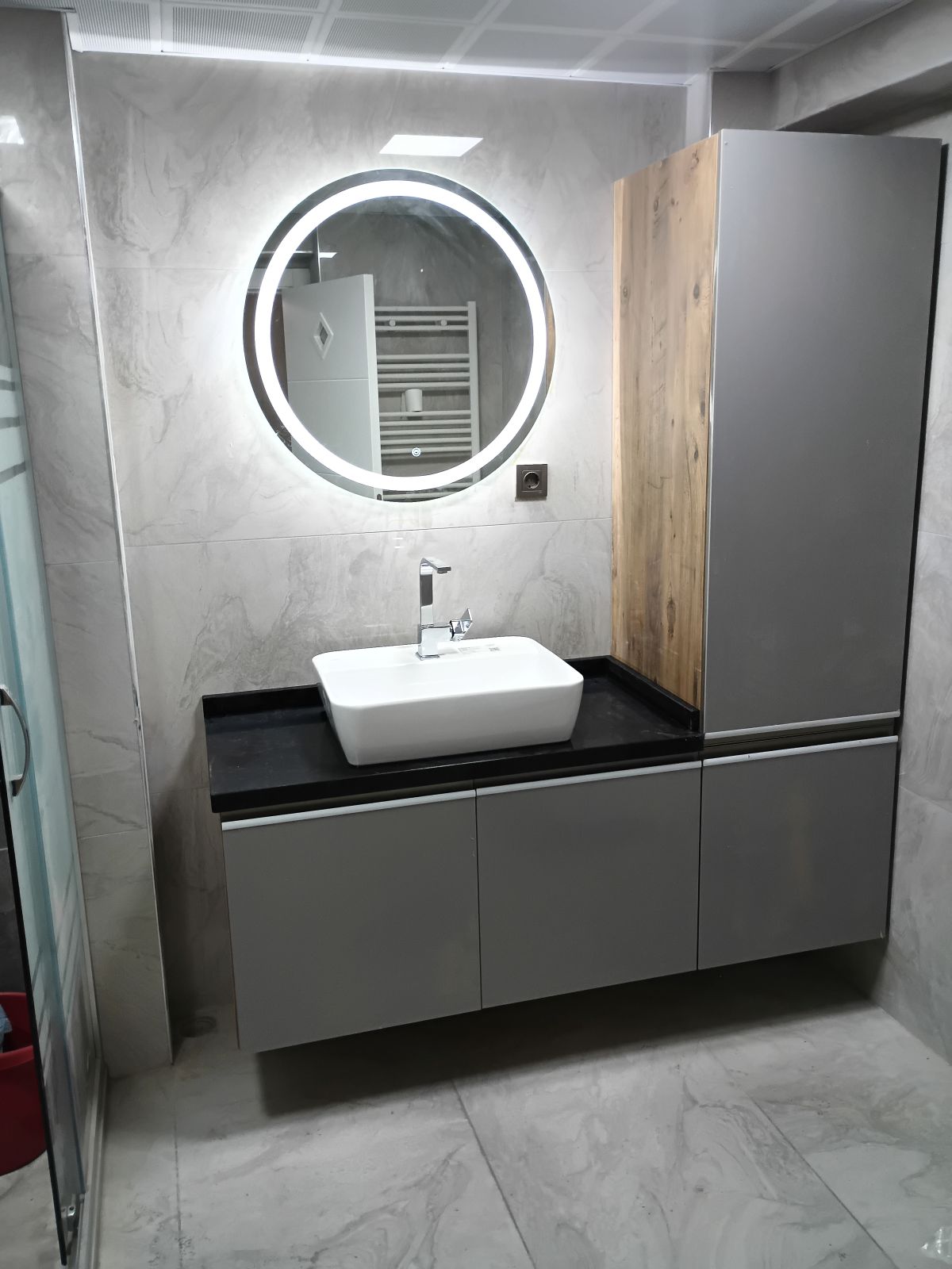 Ankara cimstone toros modeli banyo tezgahı