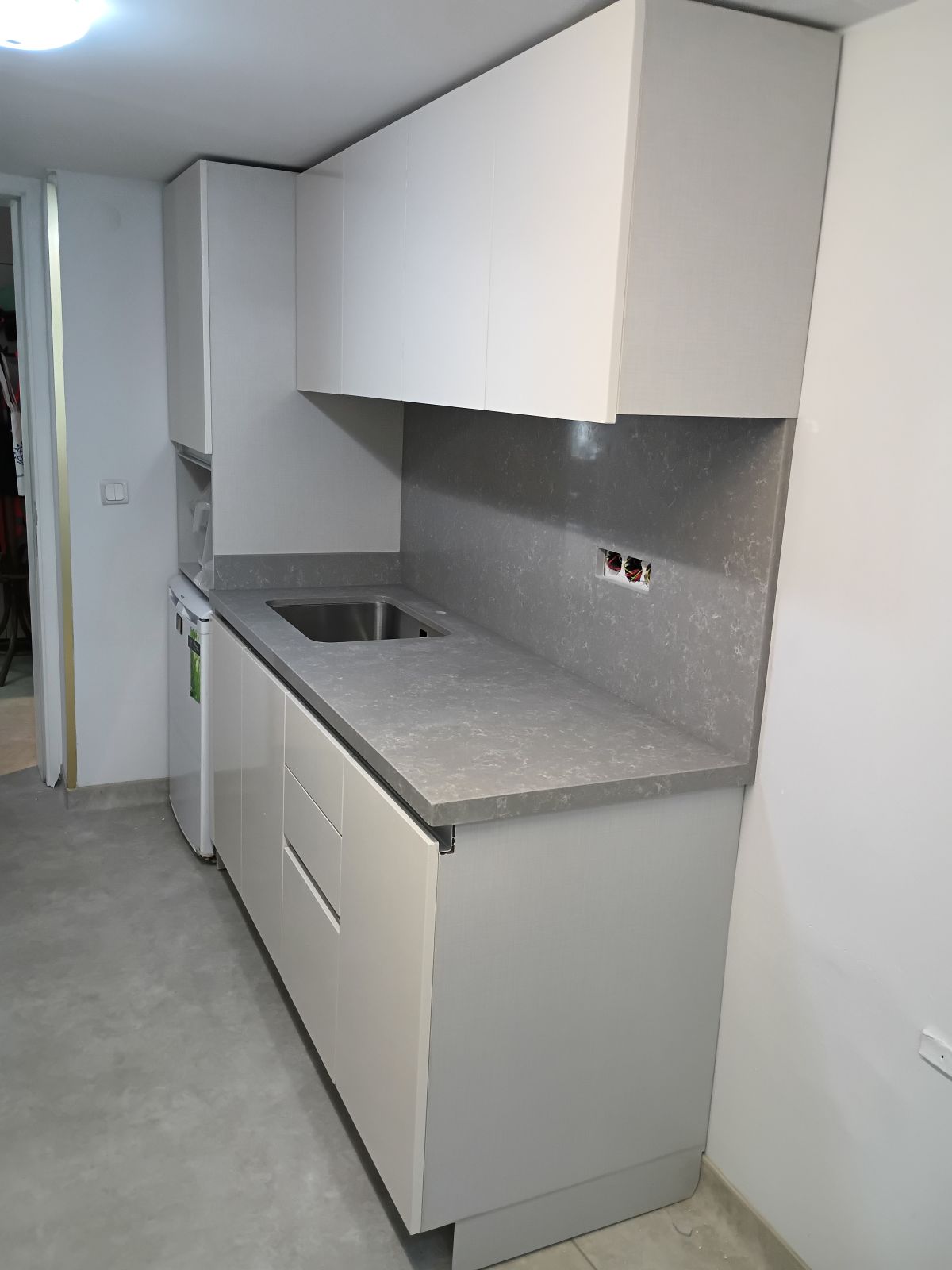 Ankara çimstone tundra model mutfak tezgahı