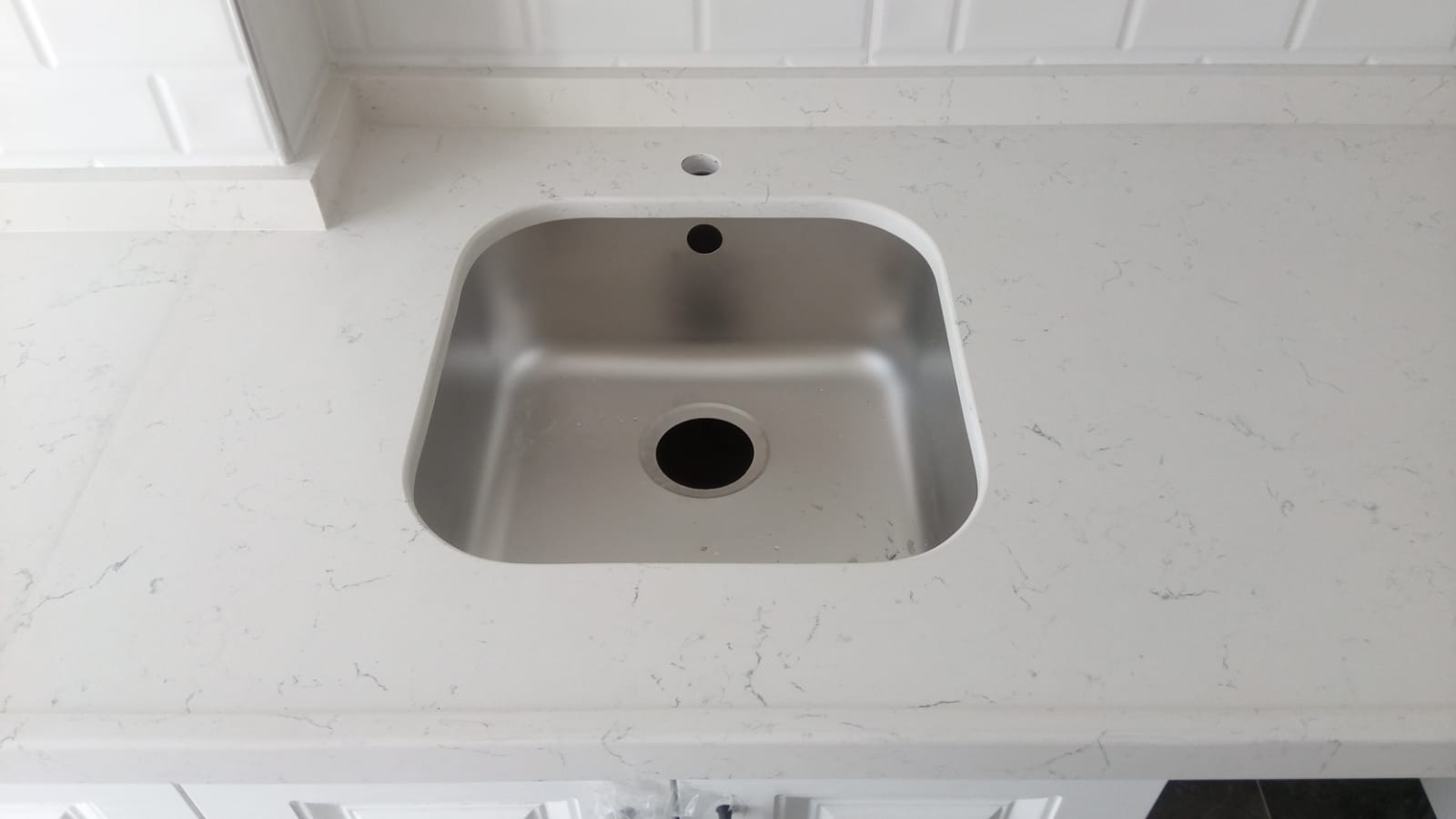 Çimstone versilia kare evye mutfak tezgahı