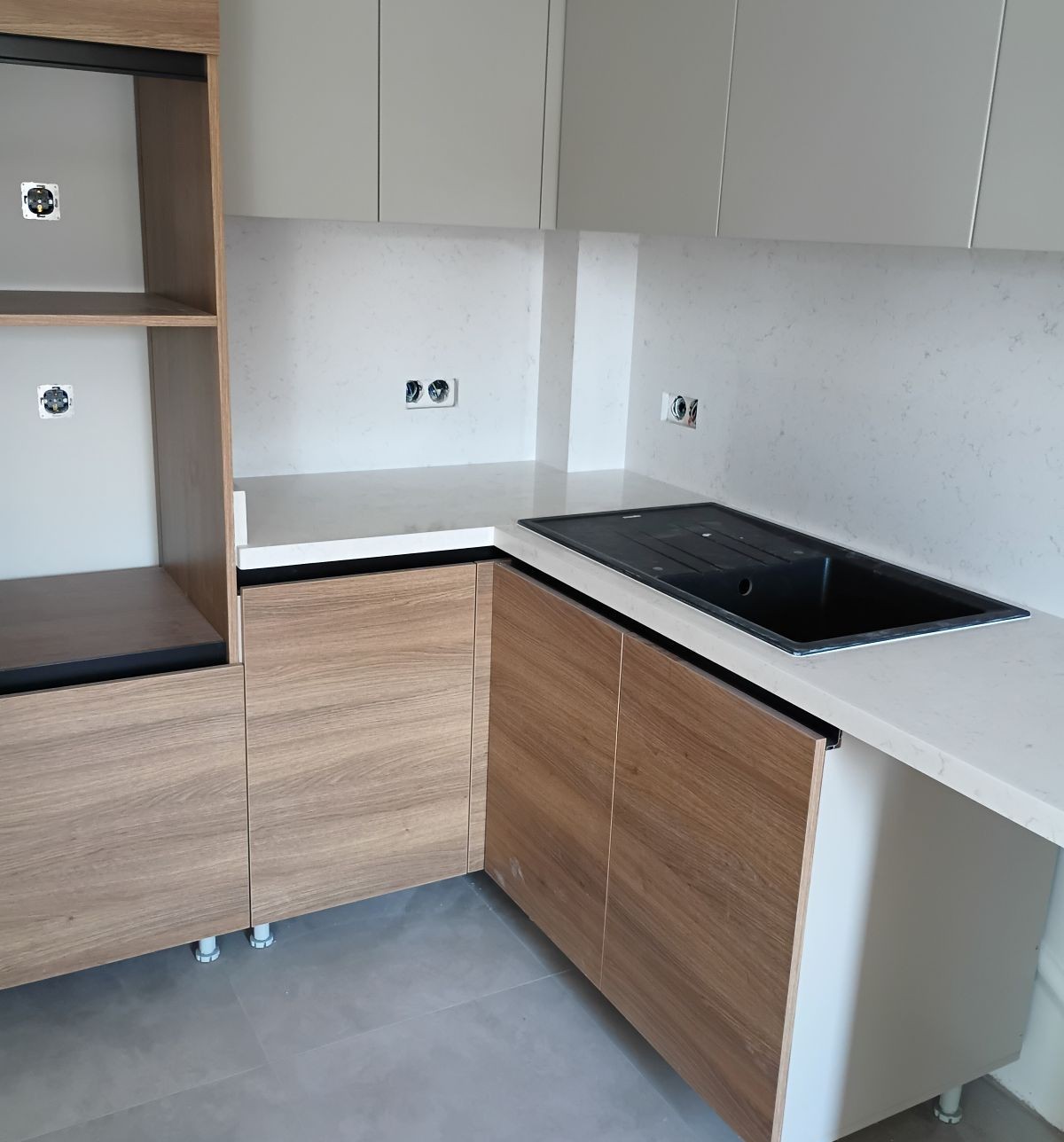 Çimstone Versilia alın kaplamalı mutfak tezgahı Ankara